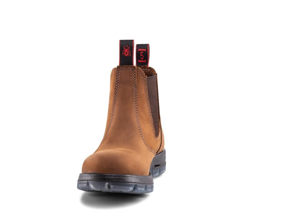 Chelsea Boot – Dark Brown Nubuck Leather Work Boots - Nirlon