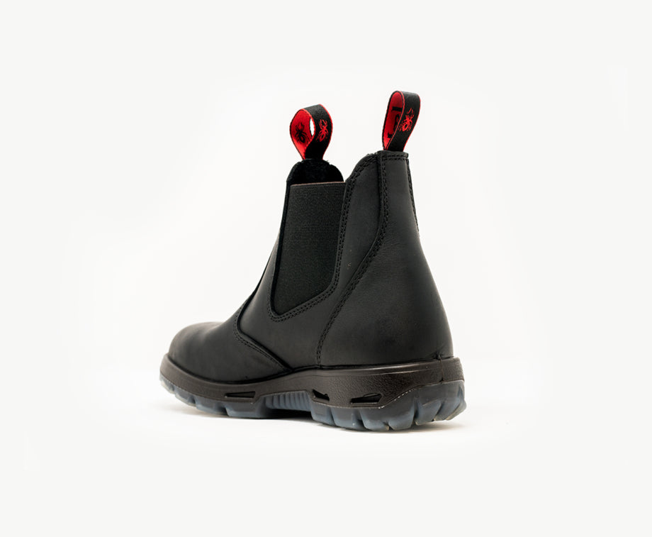 Redback USBBK – Black Leather Chelsea SB Safety Boots