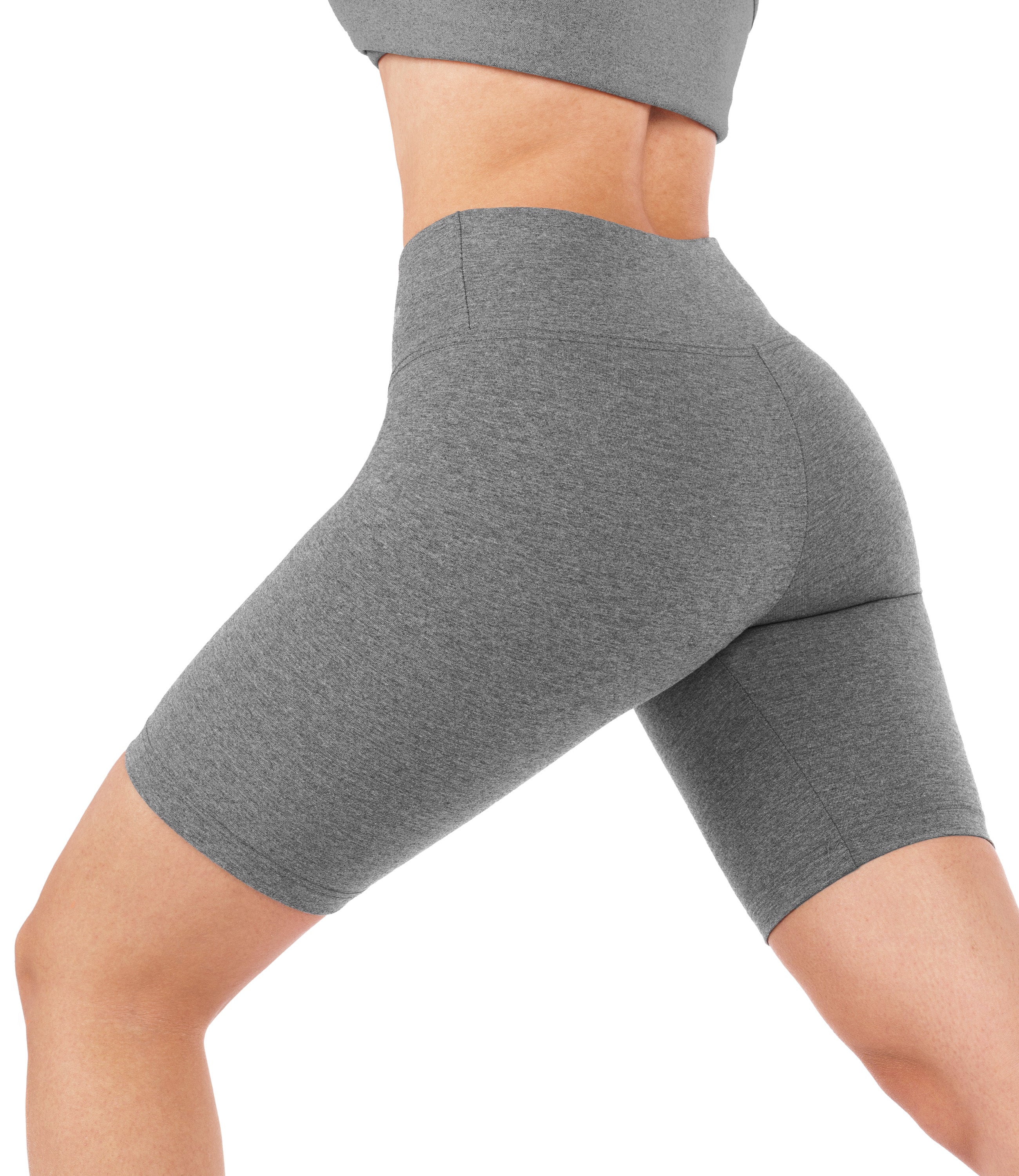 CottoNIR™ High Waist Biker Shorts for Women
