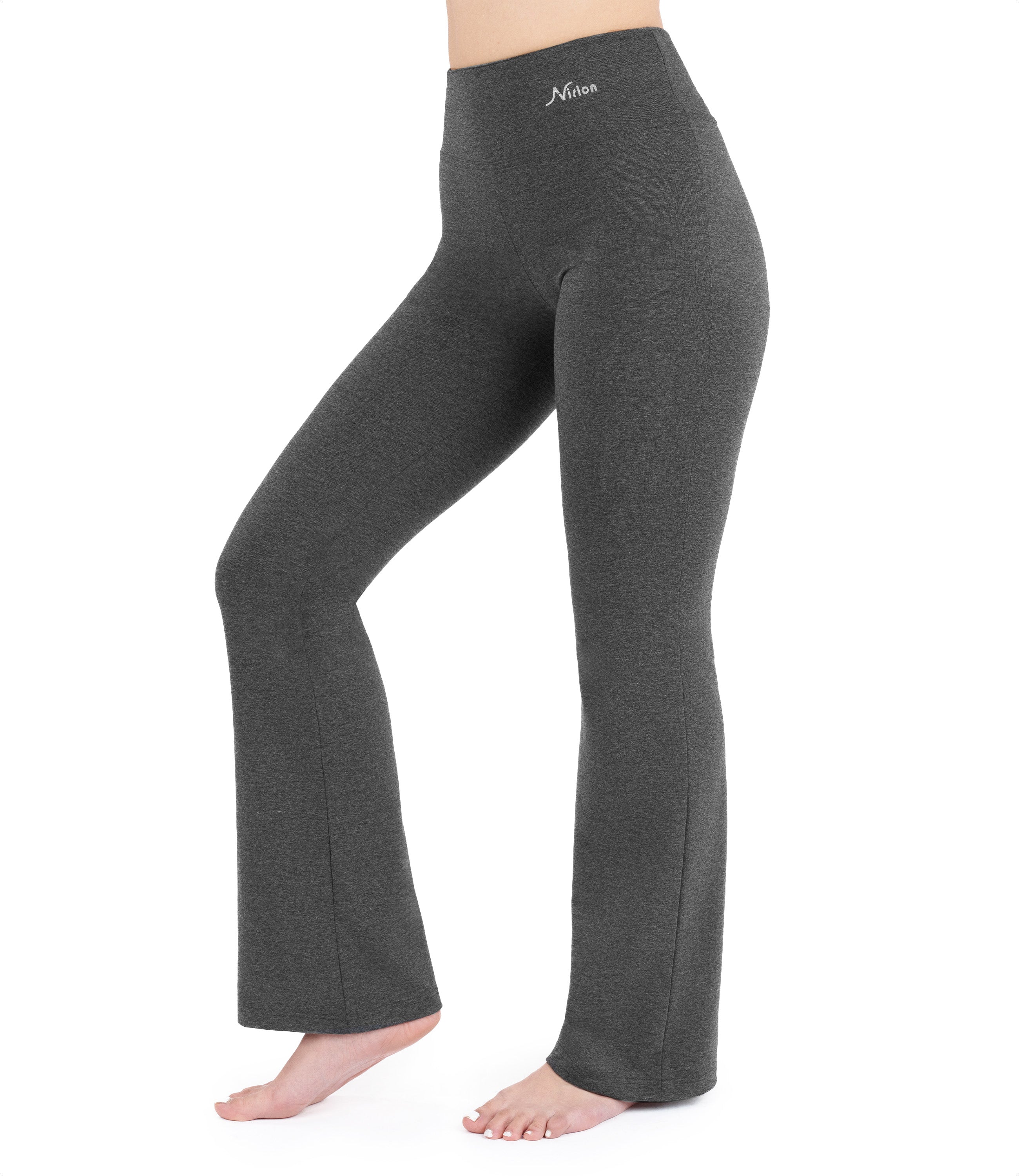 CottoNIR™ High Waist Bootcut Yoga Pants for Women