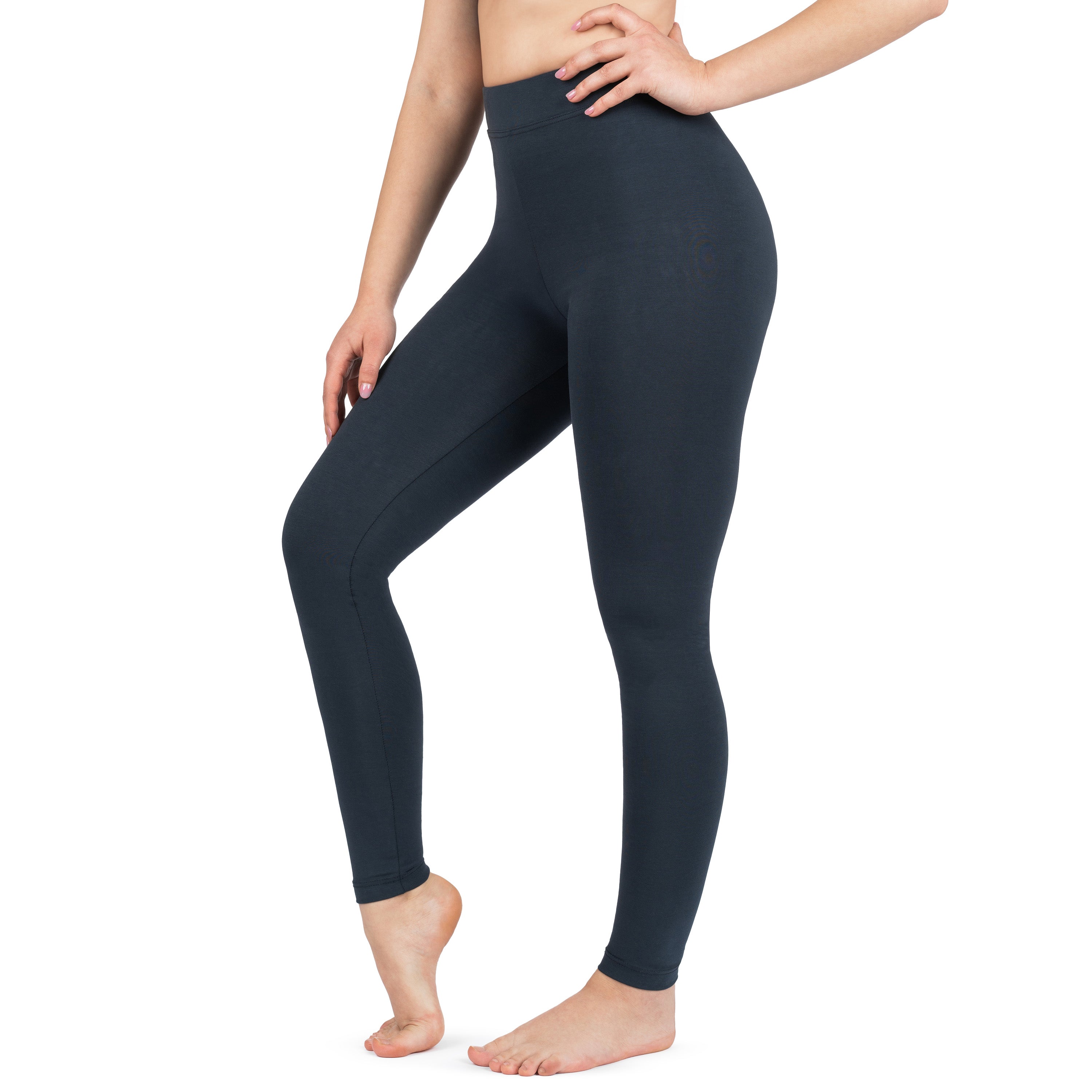 CottoNIR™ High Waisted Cotton Leggings for Women