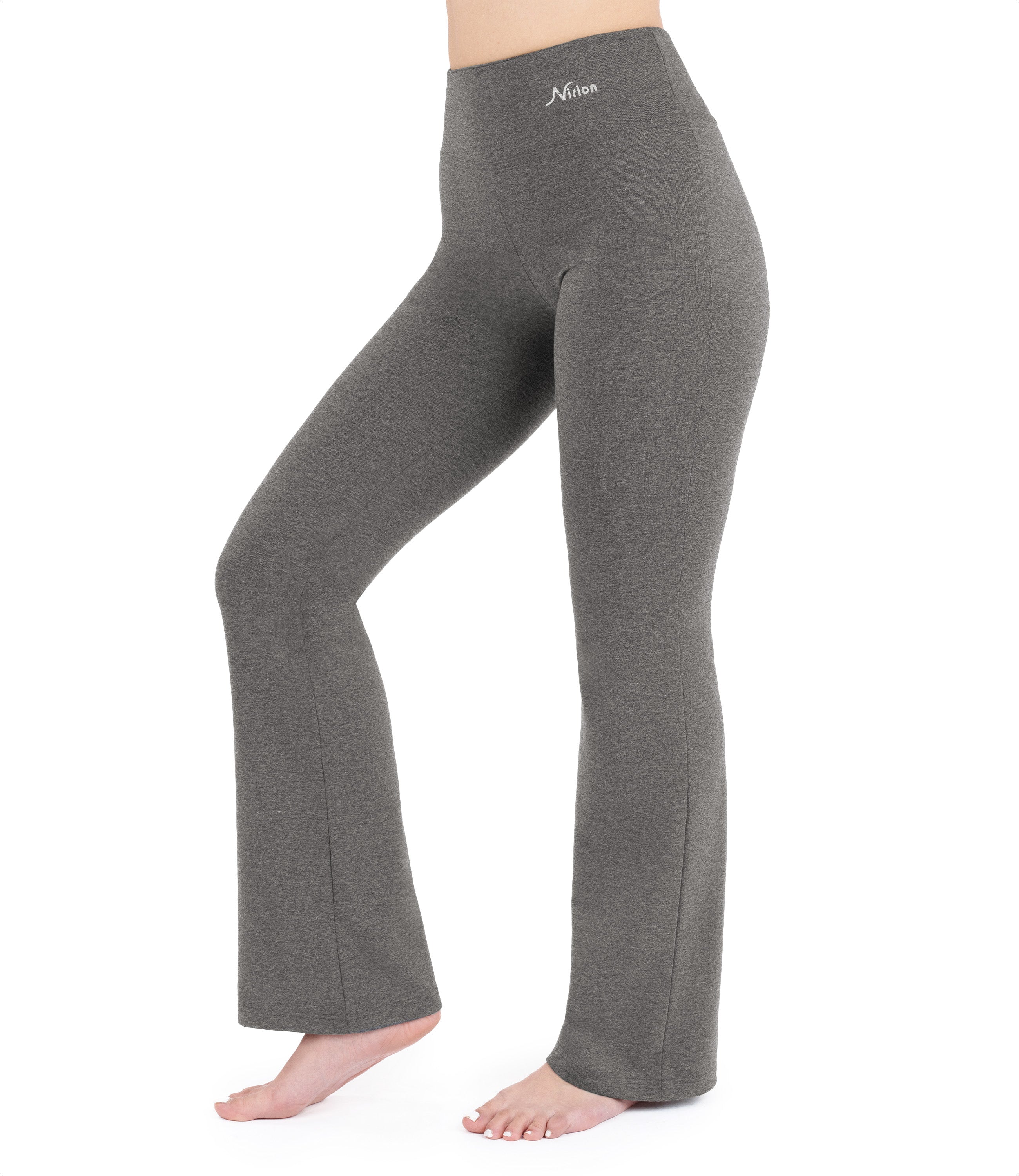 CottoNIR™ High Waist Bootcut Yoga Pants for Women