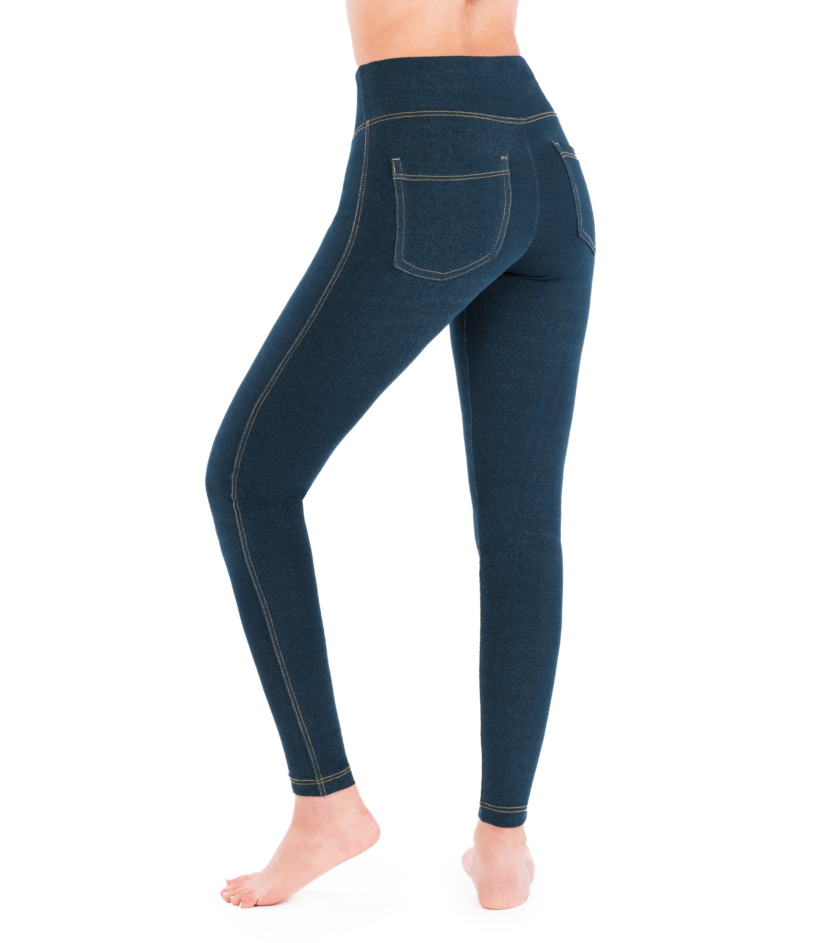 NirJEANS™ High Waist Denim-Look Jeggings for Women