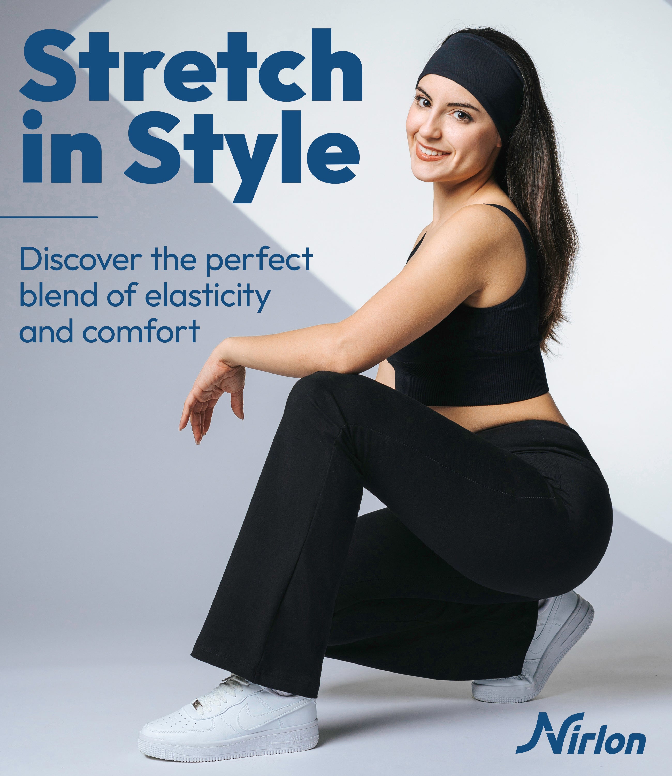 CottoNIR™ High Waist Bootcut Yoga Pants for Women