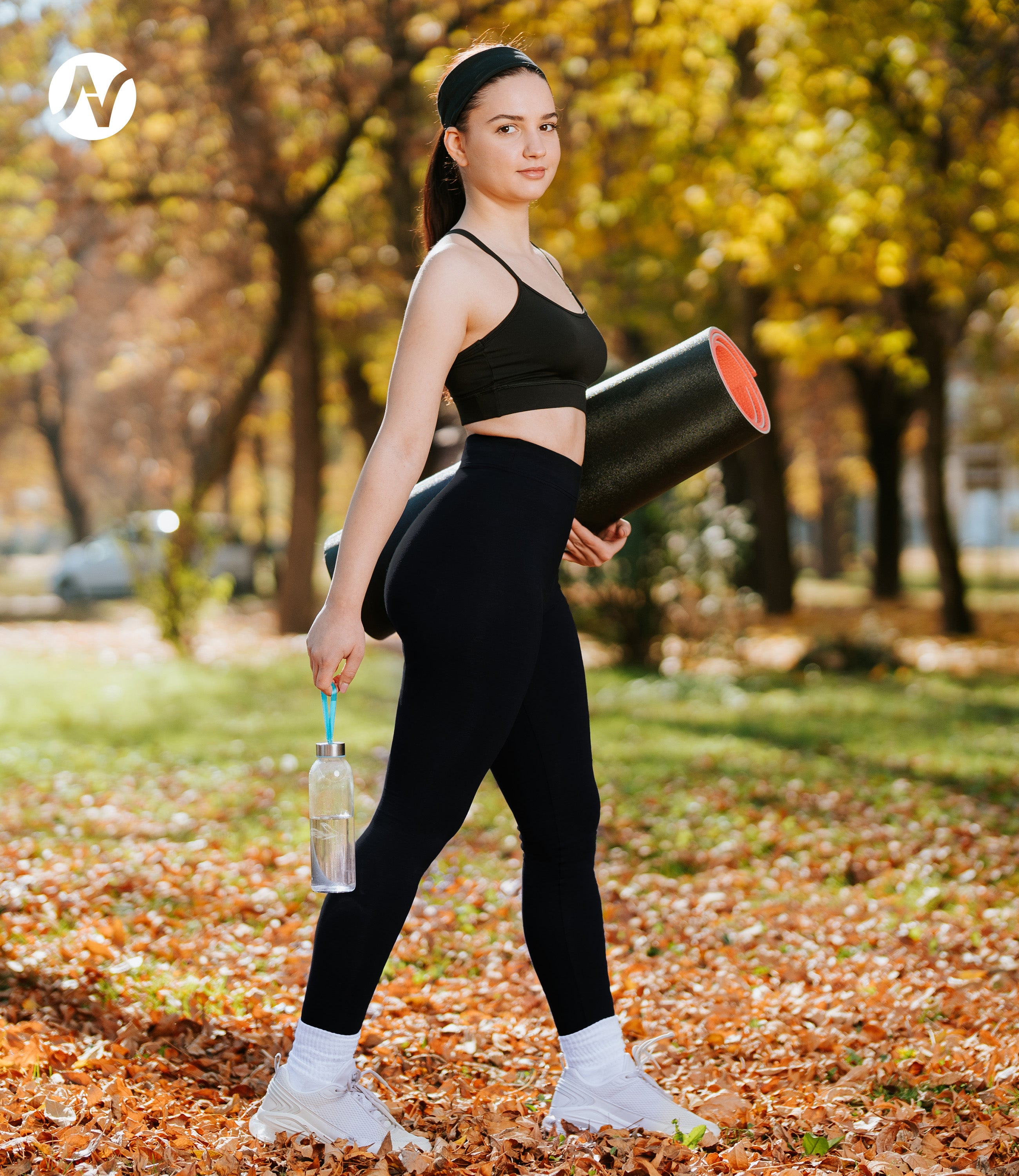 CottoNIR™ High Waisted Cotton Leggings for Women