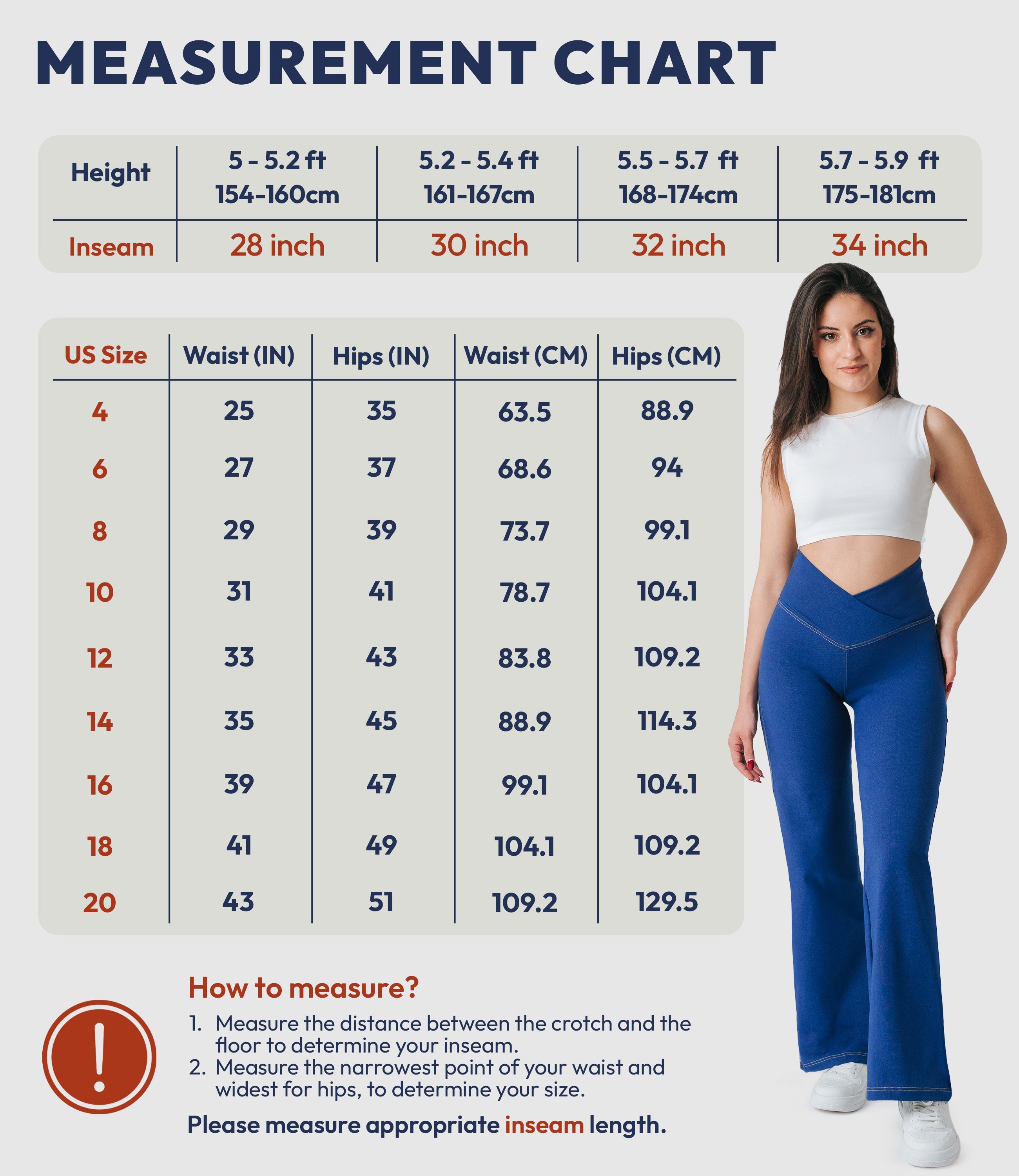 NirJEANS™ Crossover Wide Leg Jeggings with Pockets