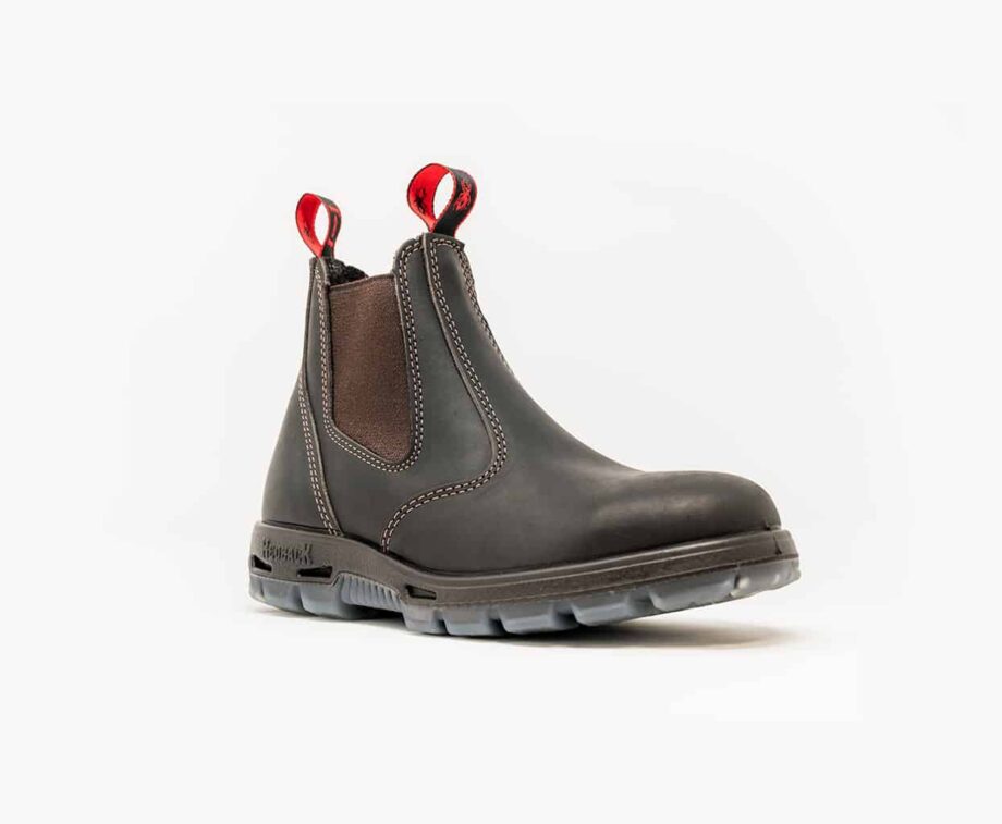 Safety Boot – Dark Brown Leather - Nirlon