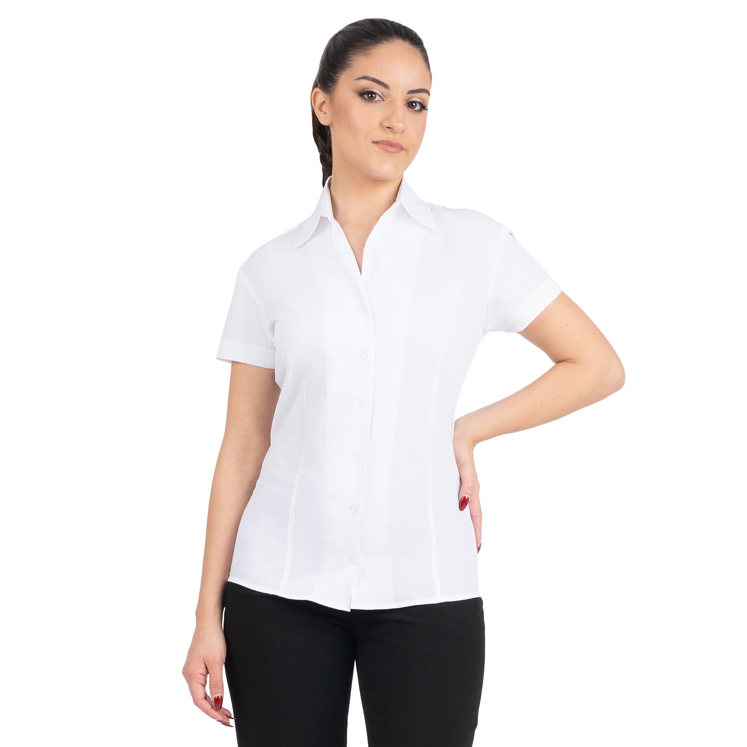 Formal Short Sleeve Shirt for Women - Nirlon