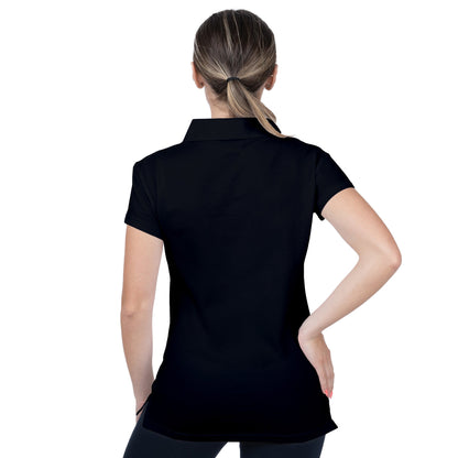 Short Sleeve Lycra Polo Shirt for Women - Nirlon