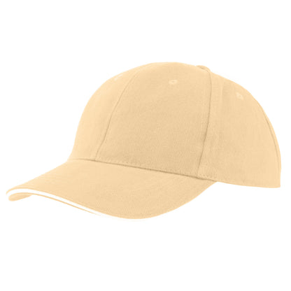 USA Heavy Cotton Brush Baseball Hat - Nirlon