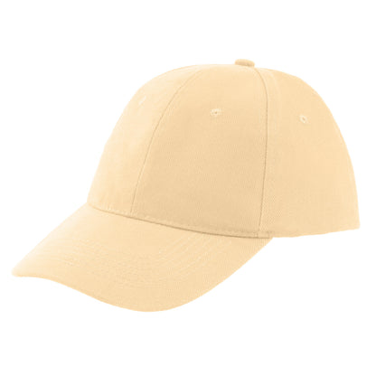 6-Panel Cotton Brush Cap - Nirlon