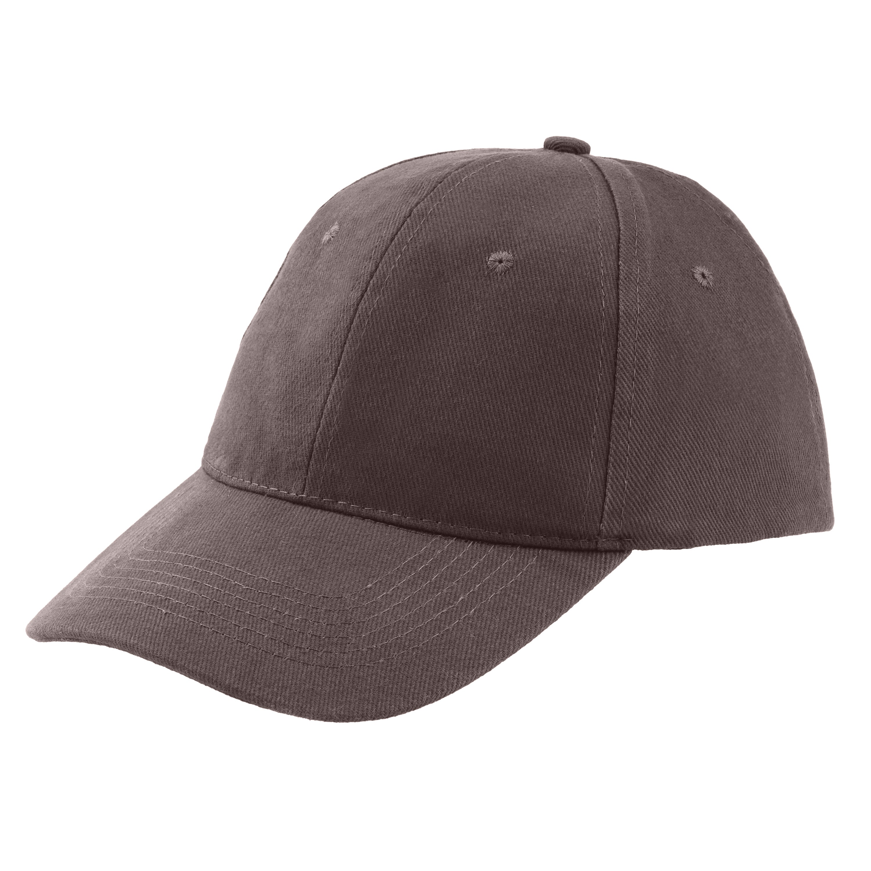 6-Panel Cotton Brush Cap - Nirlon