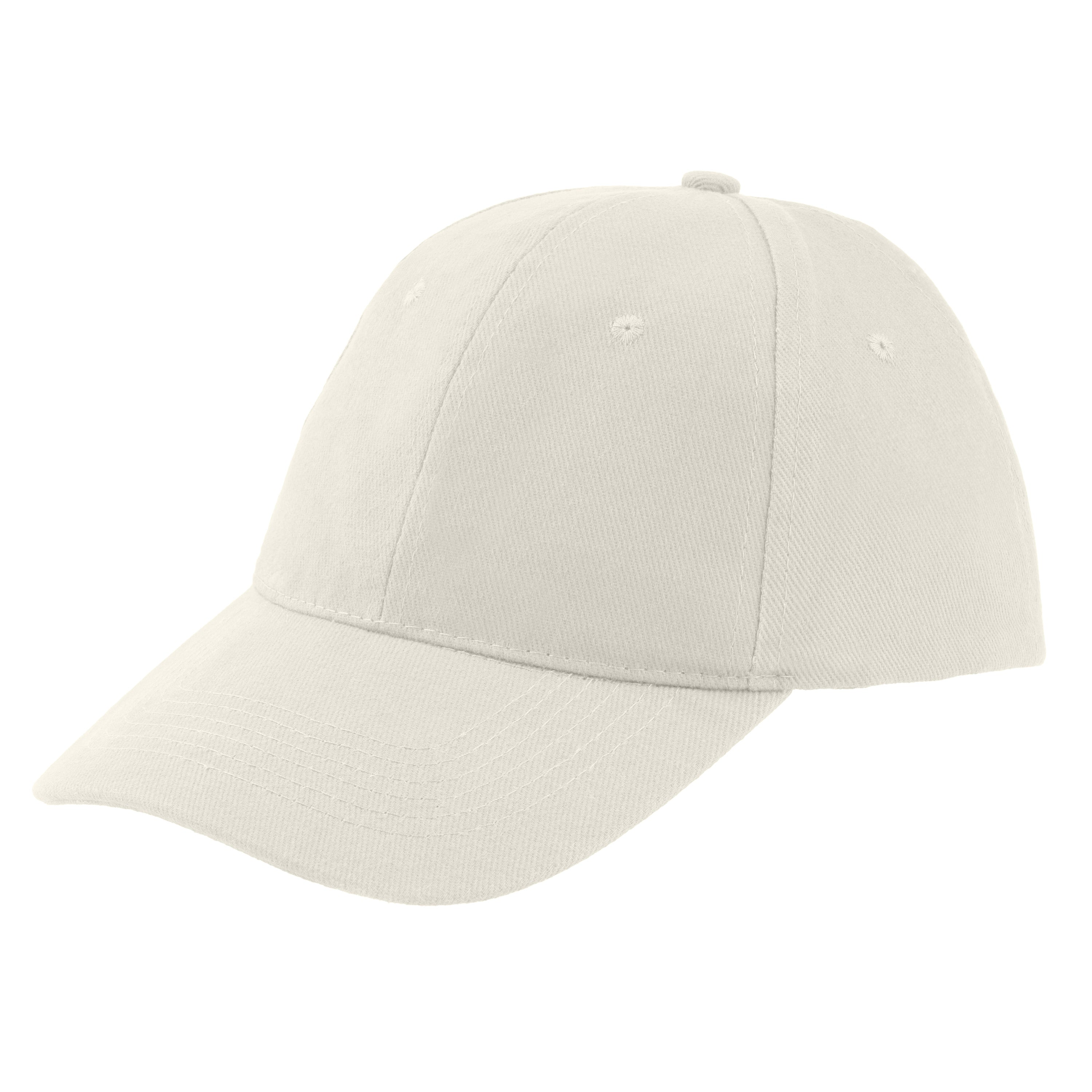 6-Panel Cotton Brush Cap - Nirlon