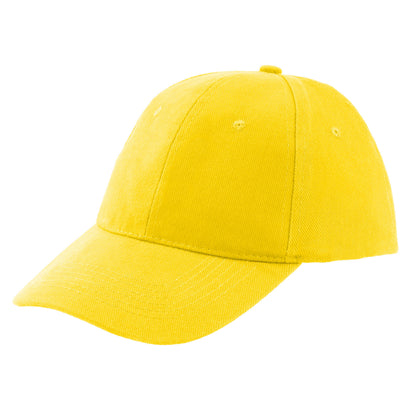 6-Panel Cotton Brush Cap - Nirlon