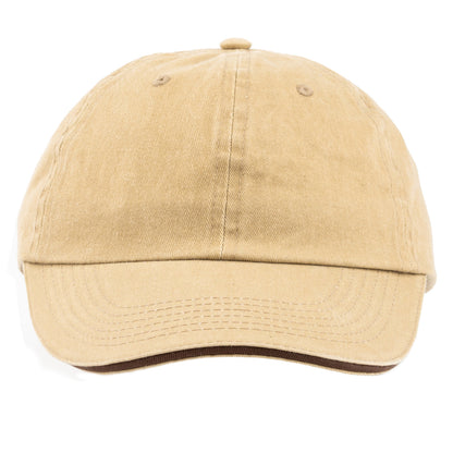 6-Panel Cotton Stone Wash Hat - Nirlon
