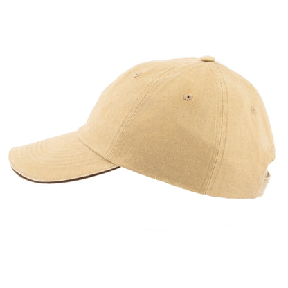 6-Panel Cotton Stone Wash Hat - Nirlon