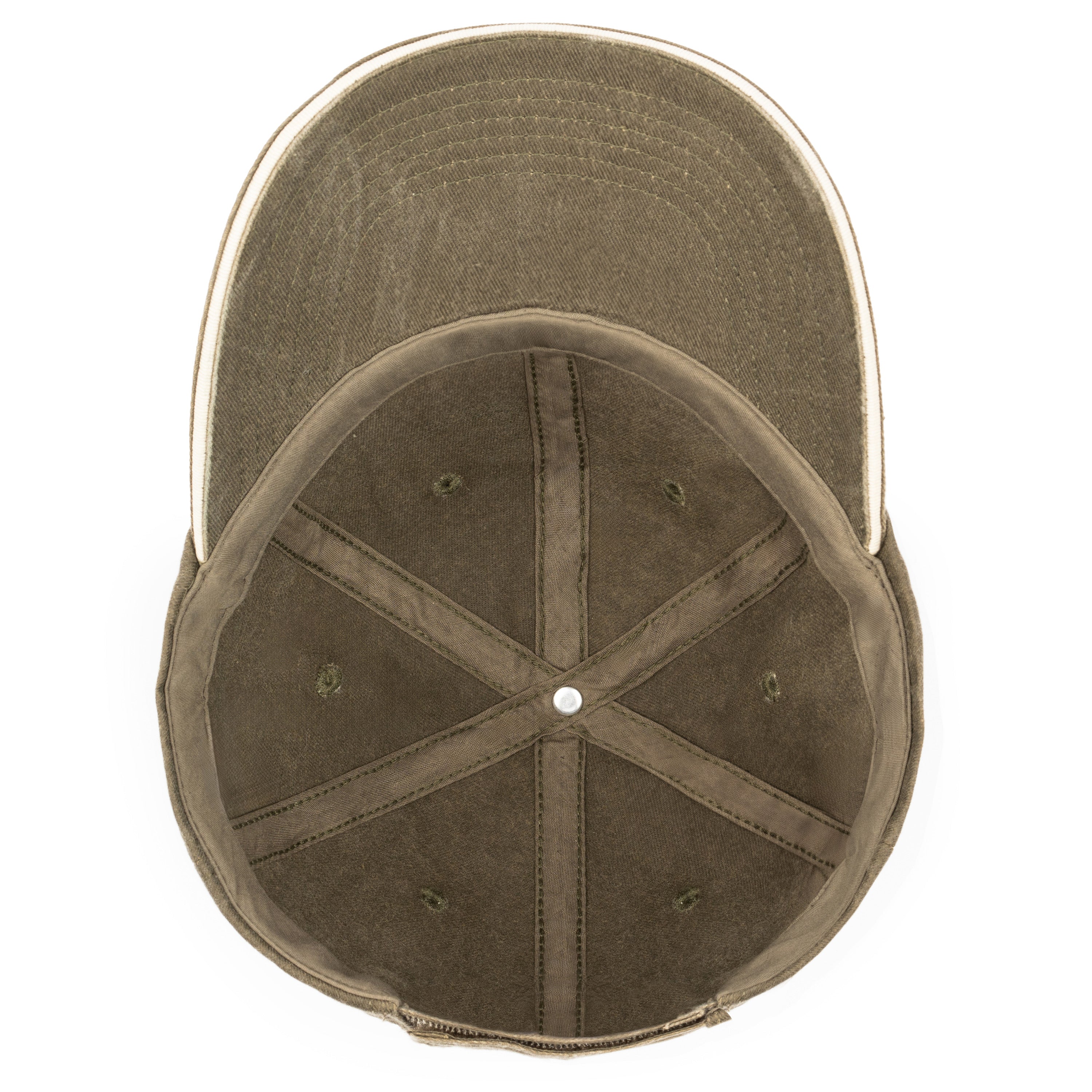 6-Panel Cotton Stone Wash Hat - Nirlon