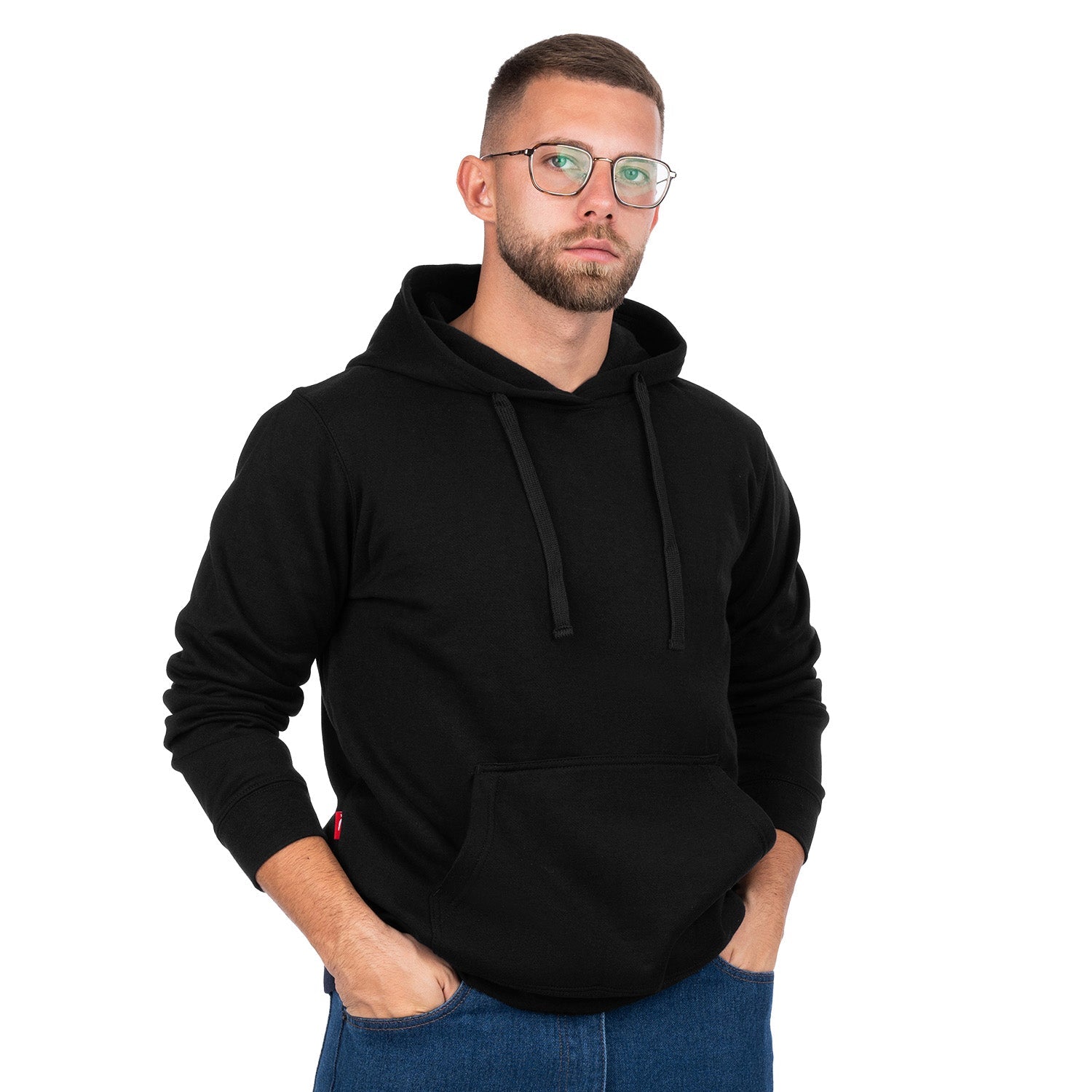 Pullover Hoodie with Kangaroo Pocket - Nirlon