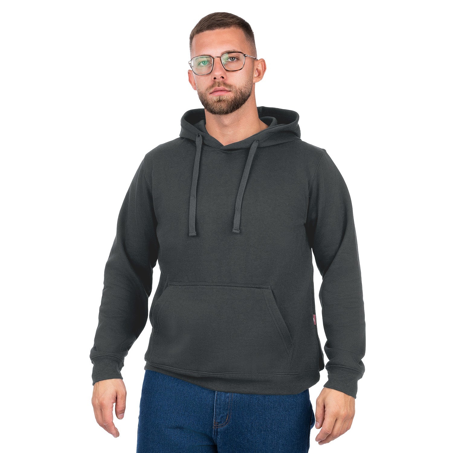 Pullover Hoodie with Kangaroo Pocket - Nirlon