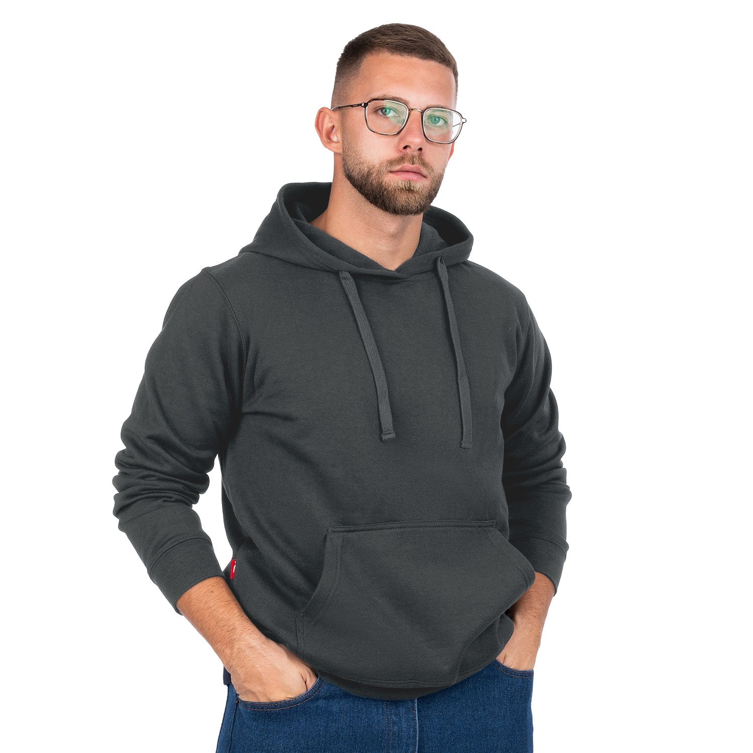Pullover Hoodie with Kangaroo Pocket - Nirlon