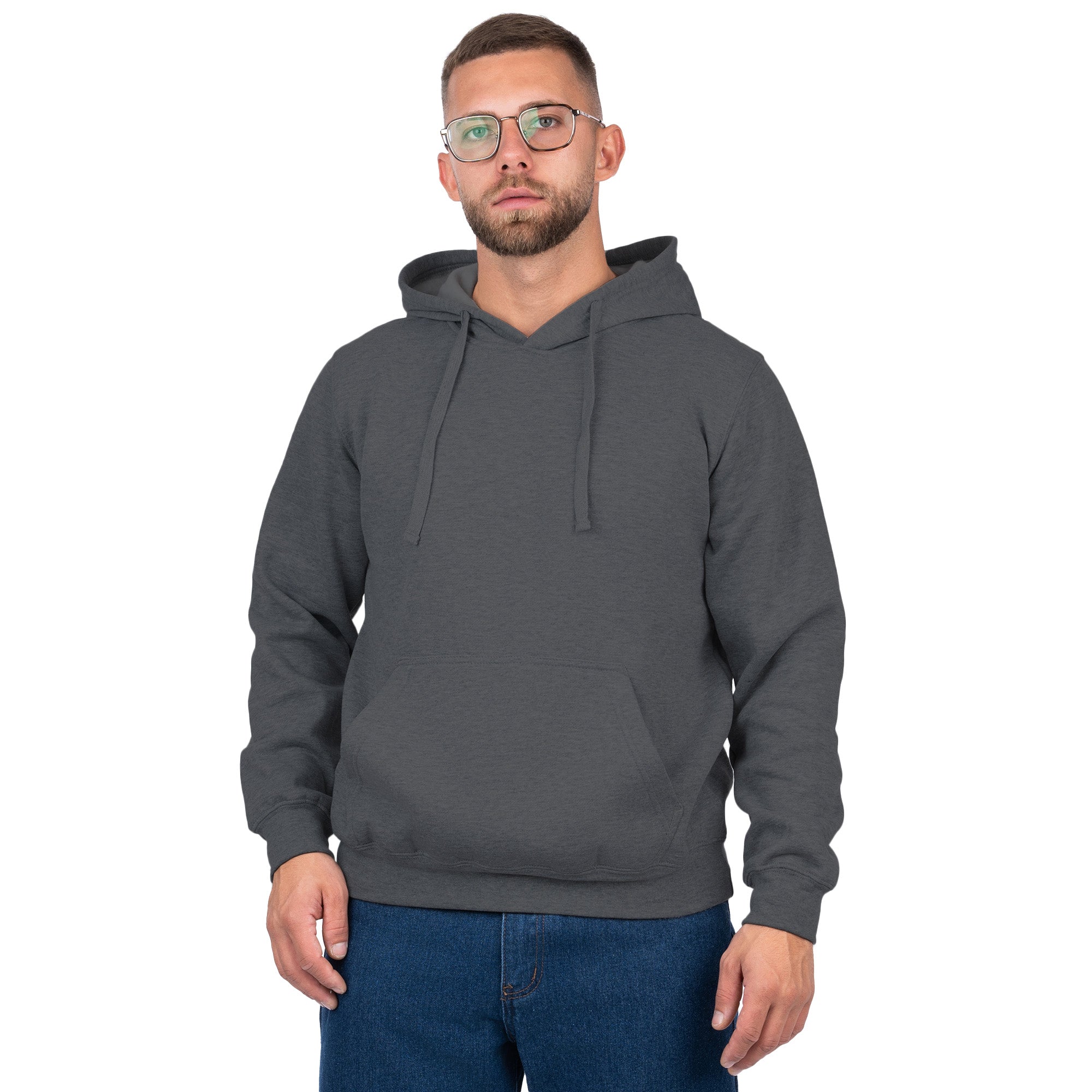 Pullover Hoodie with Kangaroo Pocket - Nirlon