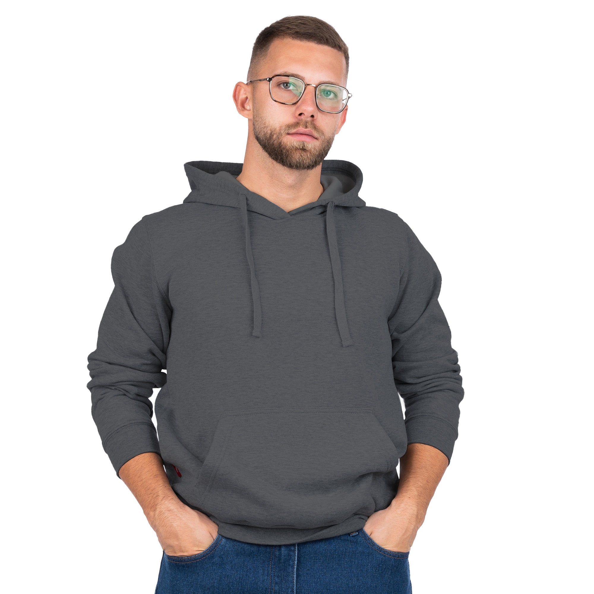 Pullover Hoodie with Kangaroo Pocket - Nirlon