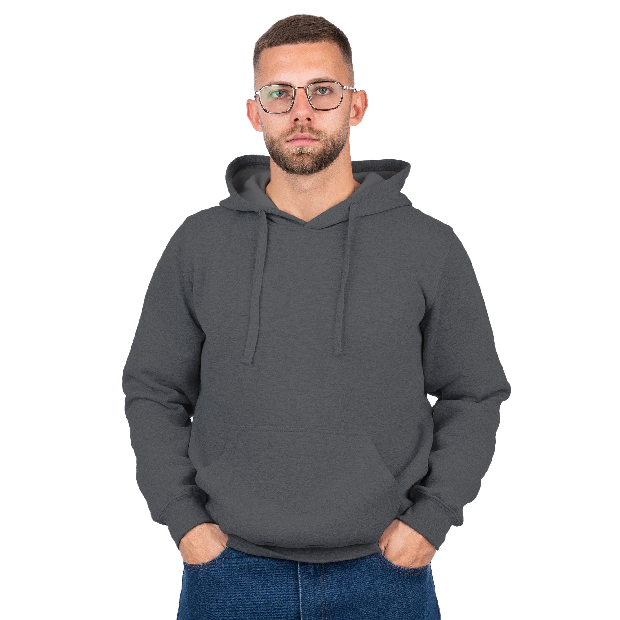Pullover Hoodie with Kangaroo Pocket - Nirlon
