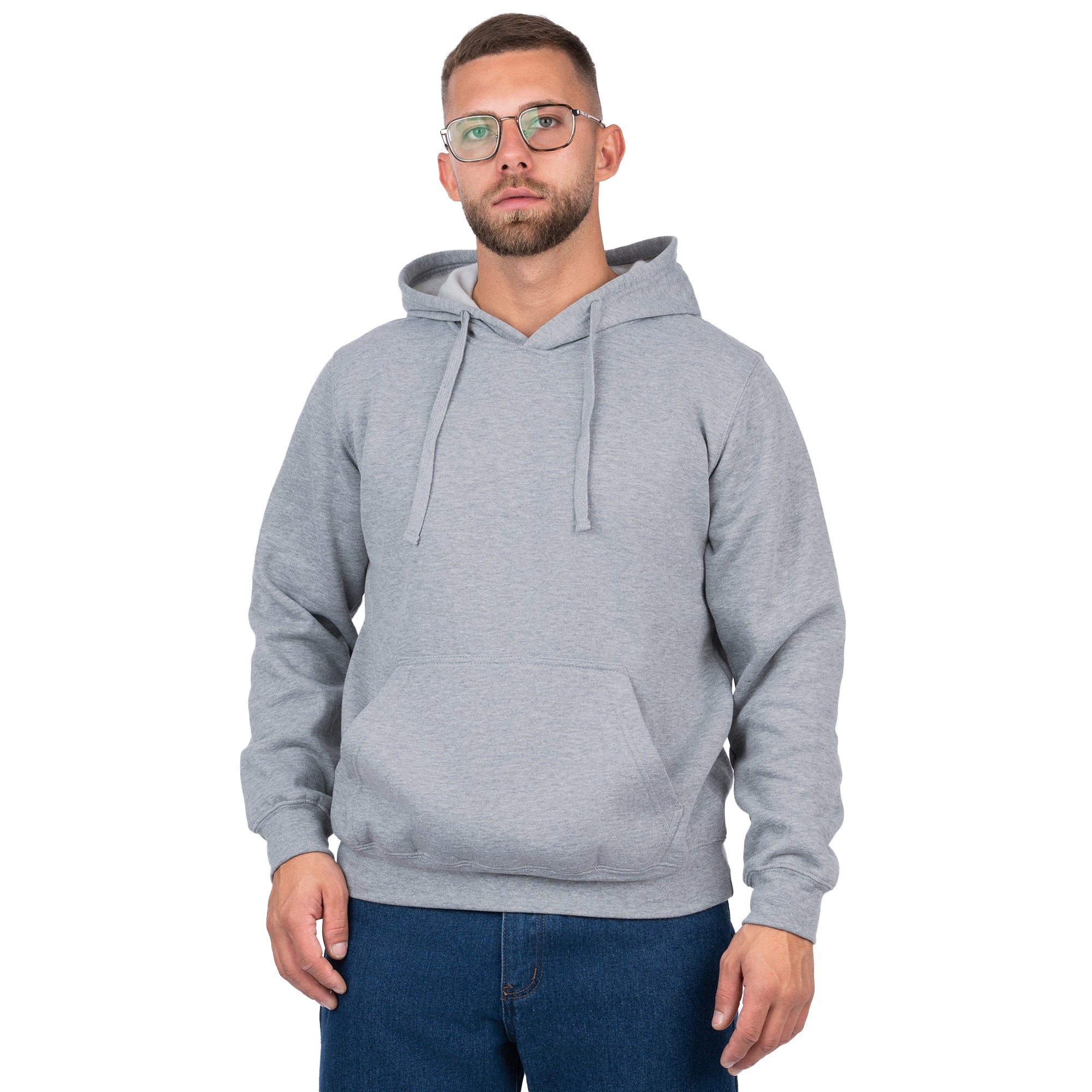 Pullover Hoodie with Kangaroo Pocket - Nirlon