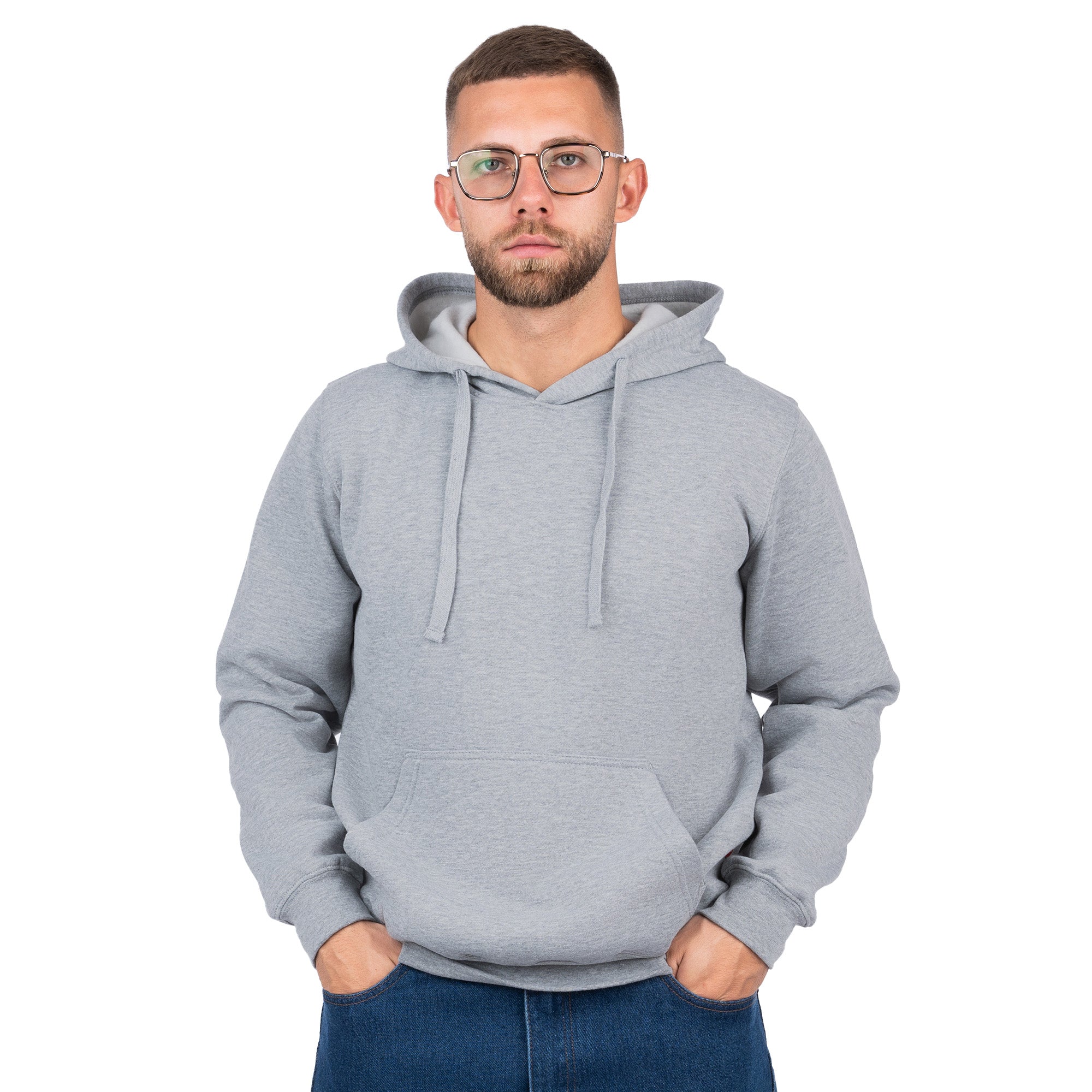 Pullover Hoodie with Kangaroo Pocket - Nirlon