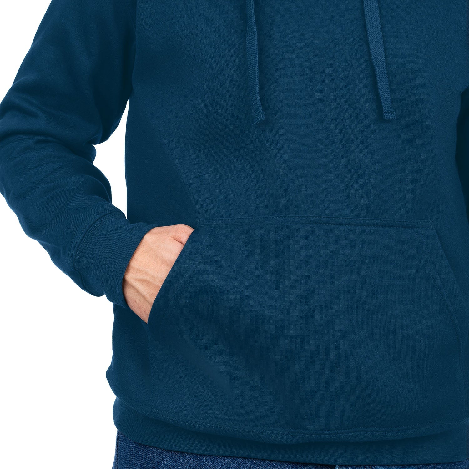 Pullover Hoodie with Kangaroo Pocket - Nirlon