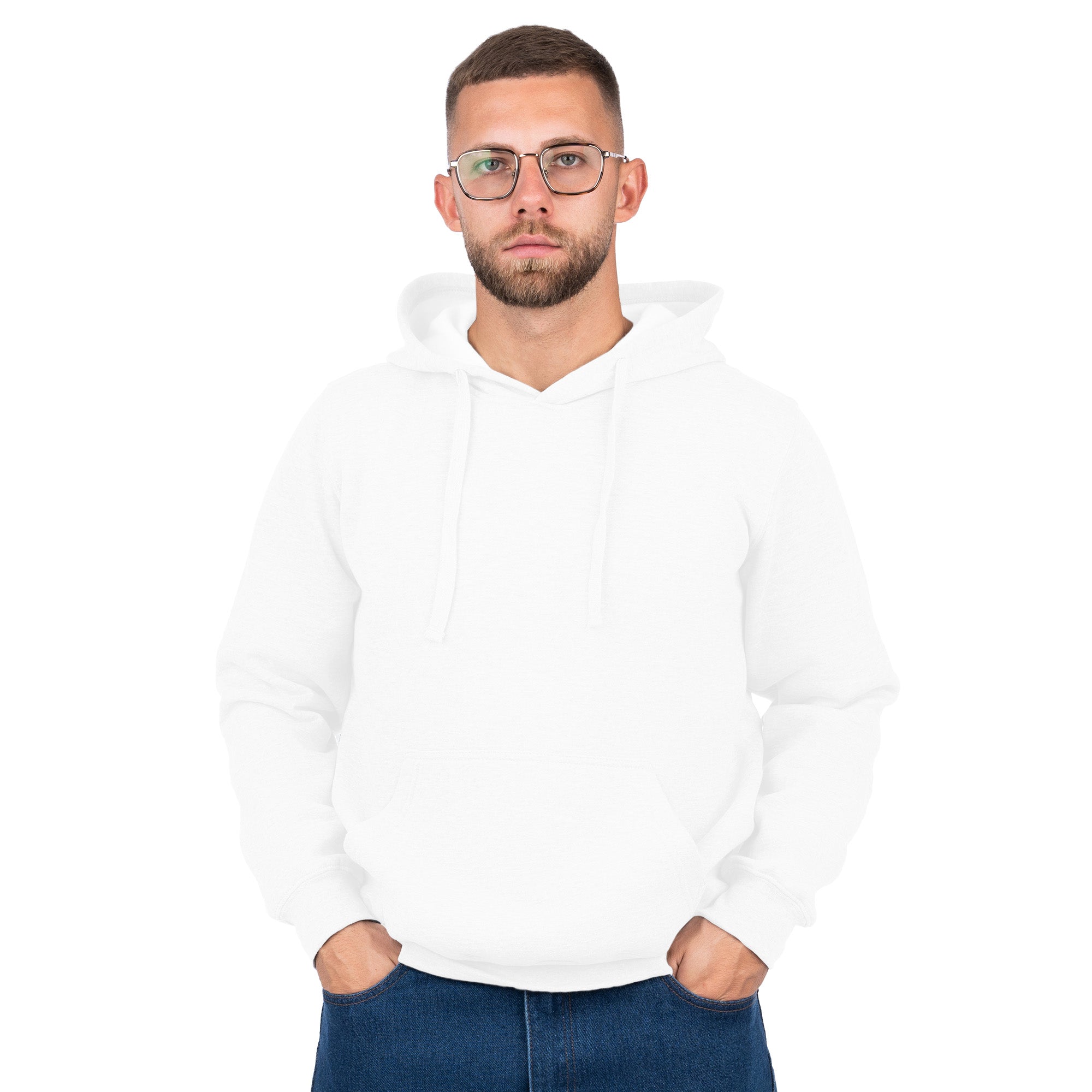 Pullover Hoodie with Kangaroo Pocket - Nirlon