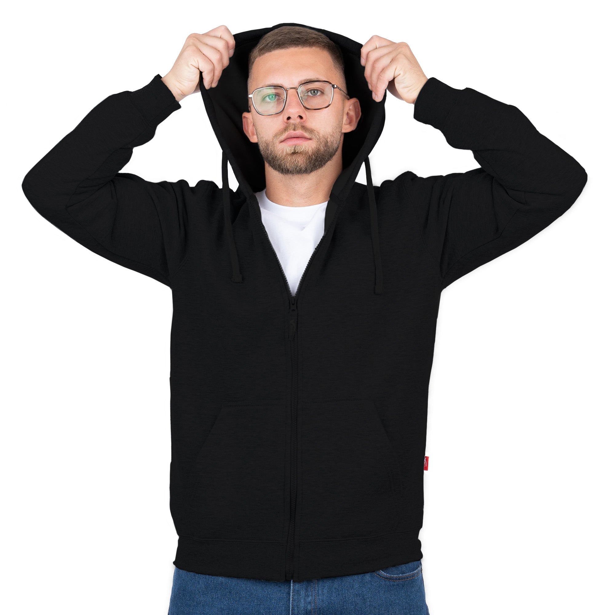 Zip Up Hoodie with Pockets - Nirlon