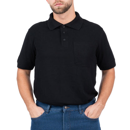 Short Sleeve Polo Shirt with Pocket for Men - Nirlon