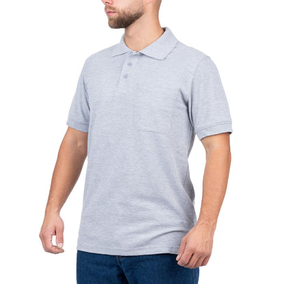 Short Sleeve Polo Shirt with Pocket for Men - Nirlon