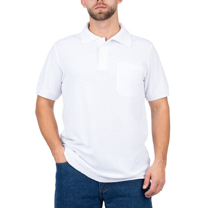 Short Sleeve Polo Shirt with Pocket for Men - Nirlon