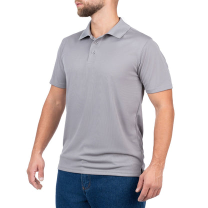 Moisture-Wicking Polo Shirt with Hidden Pocket for Men - Nirlon