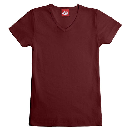 Ribbed Short Sleeve T-Shirt for Girls - Nirlon