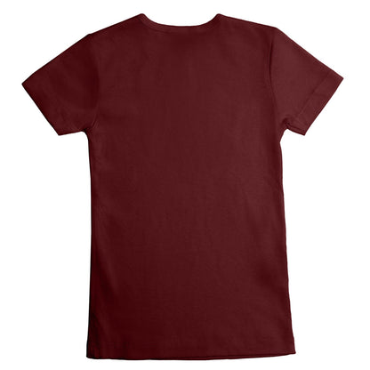 Ribbed Short Sleeve T-Shirt for Girls - Nirlon