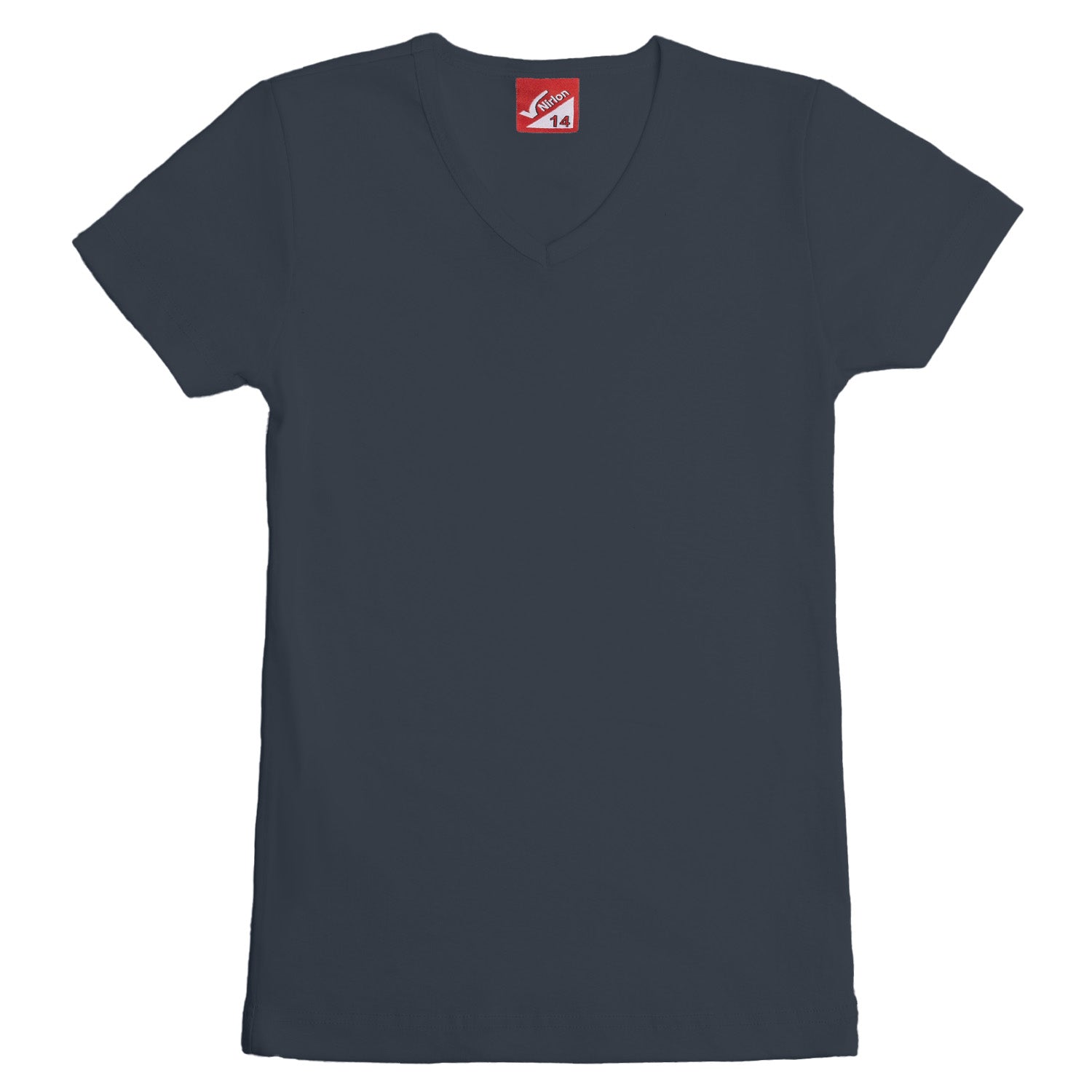 Ribbed Short Sleeve T-Shirt for Girls - Nirlon