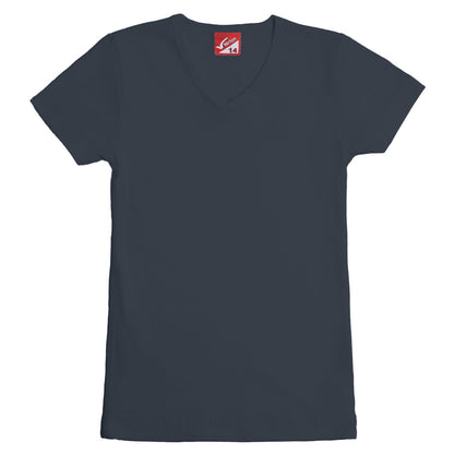 Ribbed Short Sleeve T-Shirt for Girls - Nirlon