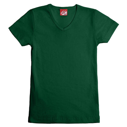 Ribbed Short Sleeve T-Shirt for Girls - Nirlon