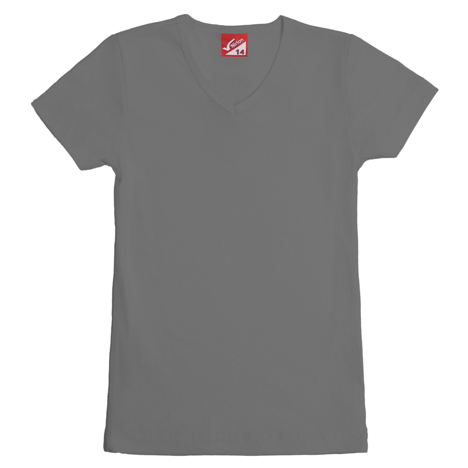 Ribbed Short Sleeve T-Shirt for Girls - Nirlon