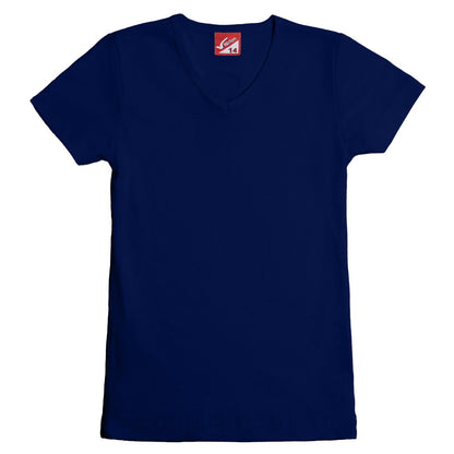 Ribbed Short Sleeve T-Shirt for Girls - Nirlon