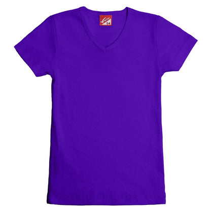 Ribbed Short Sleeve T-Shirt for Girls - Nirlon