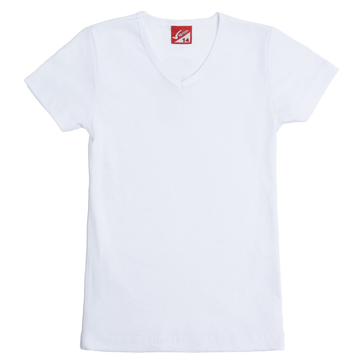 Ribbed Short Sleeve T-Shirt for Girls - Nirlon