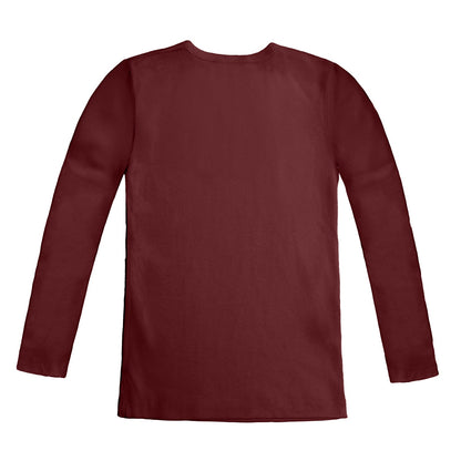 Ribbed Long Sleeve T-Shirt for Girls - Nirlon