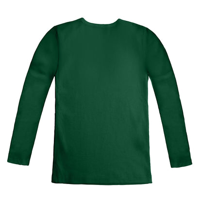 Ribbed Long Sleeve T-Shirt for Girls - Nirlon