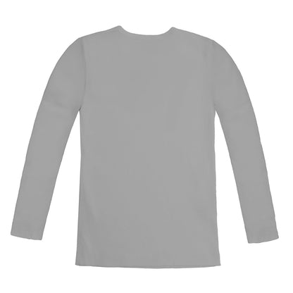 Ribbed Long Sleeve T-Shirt for Girls - Nirlon