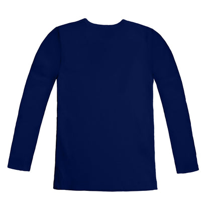 Ribbed Long Sleeve T-Shirt for Girls - Nirlon