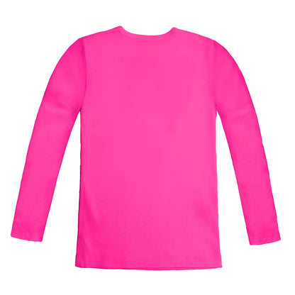 Ribbed Long Sleeve T-Shirt for Girls - Nirlon